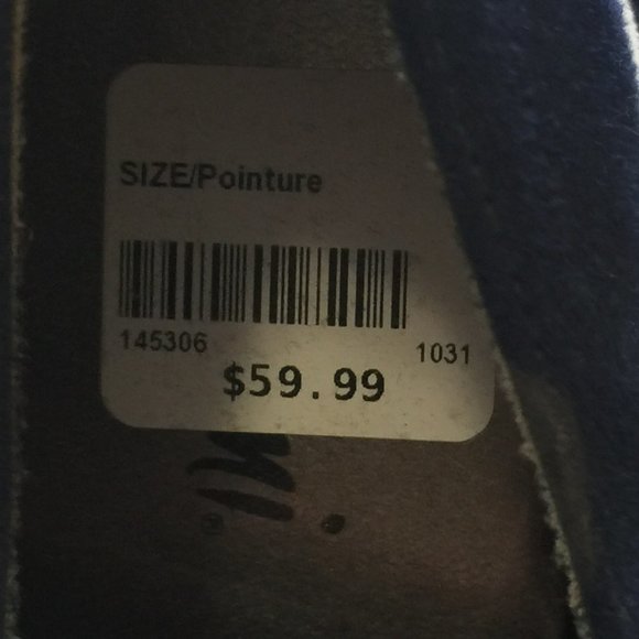 FIONA SUEDE SHOES NEW WITH TAGS-SIZE 5 - Picture 2 of 4